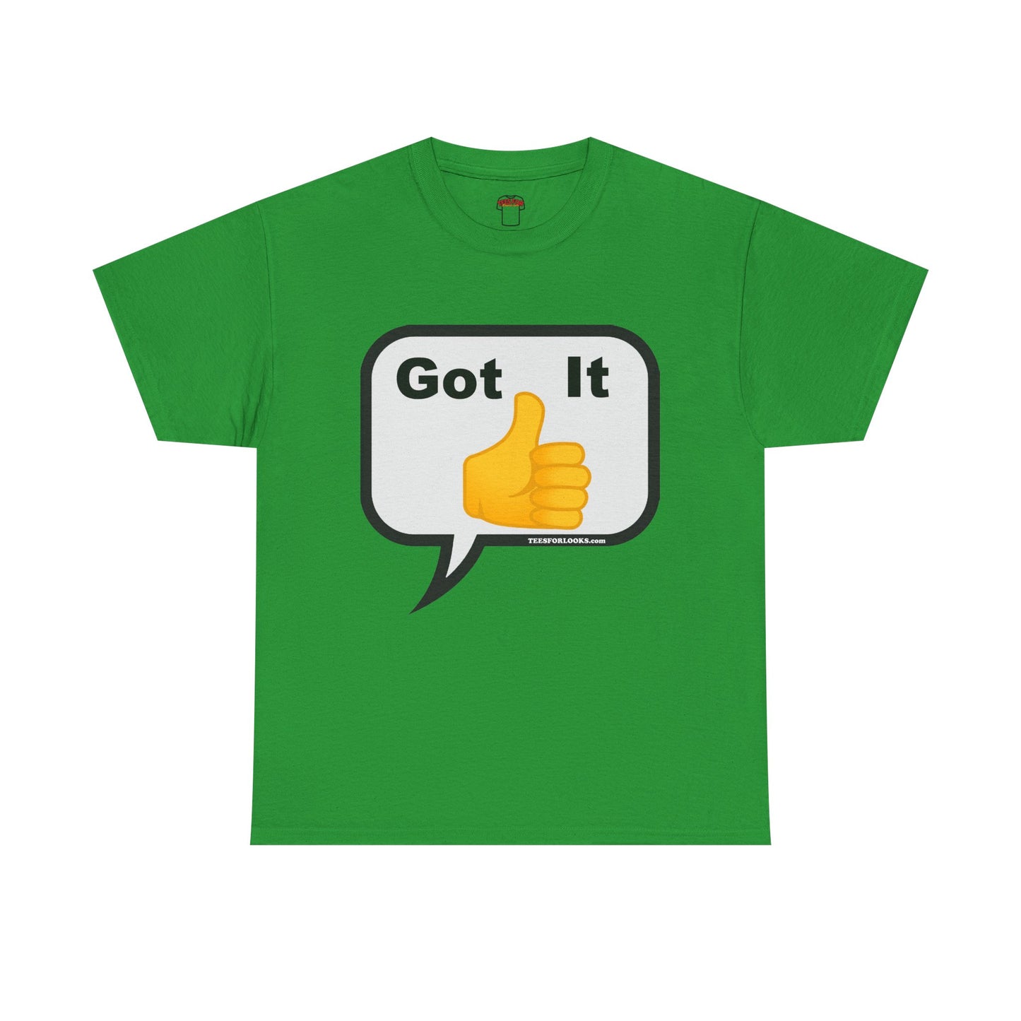 Unisex Heavy Cotton Tee - "Got It" Emoji Design