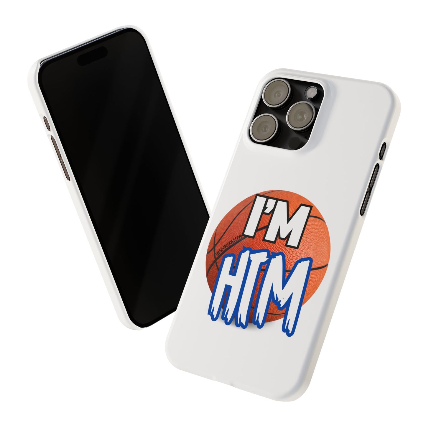 Basketball Slim Phone Case - I'm HTM Design for Sports Fans