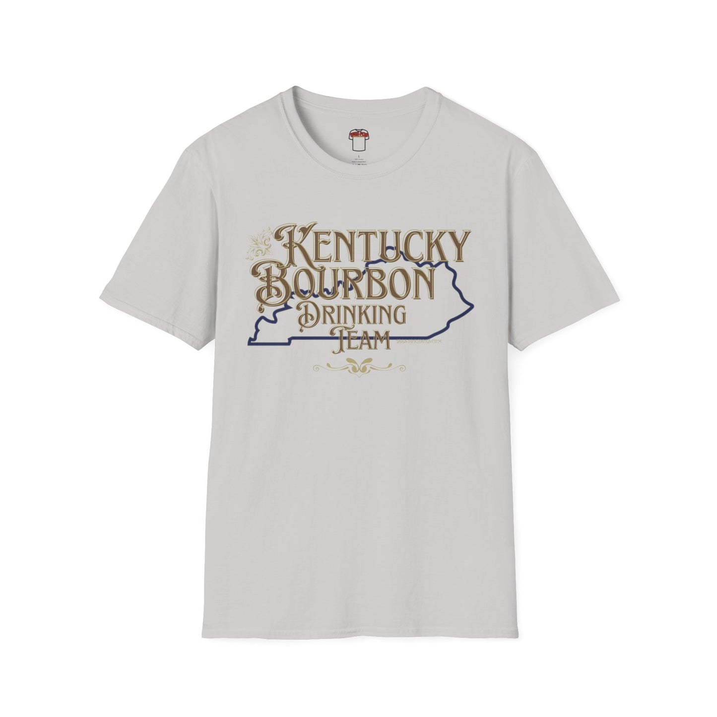 Kentucky Bourbon Drinking Team Unisex Softstyle T-Shirt