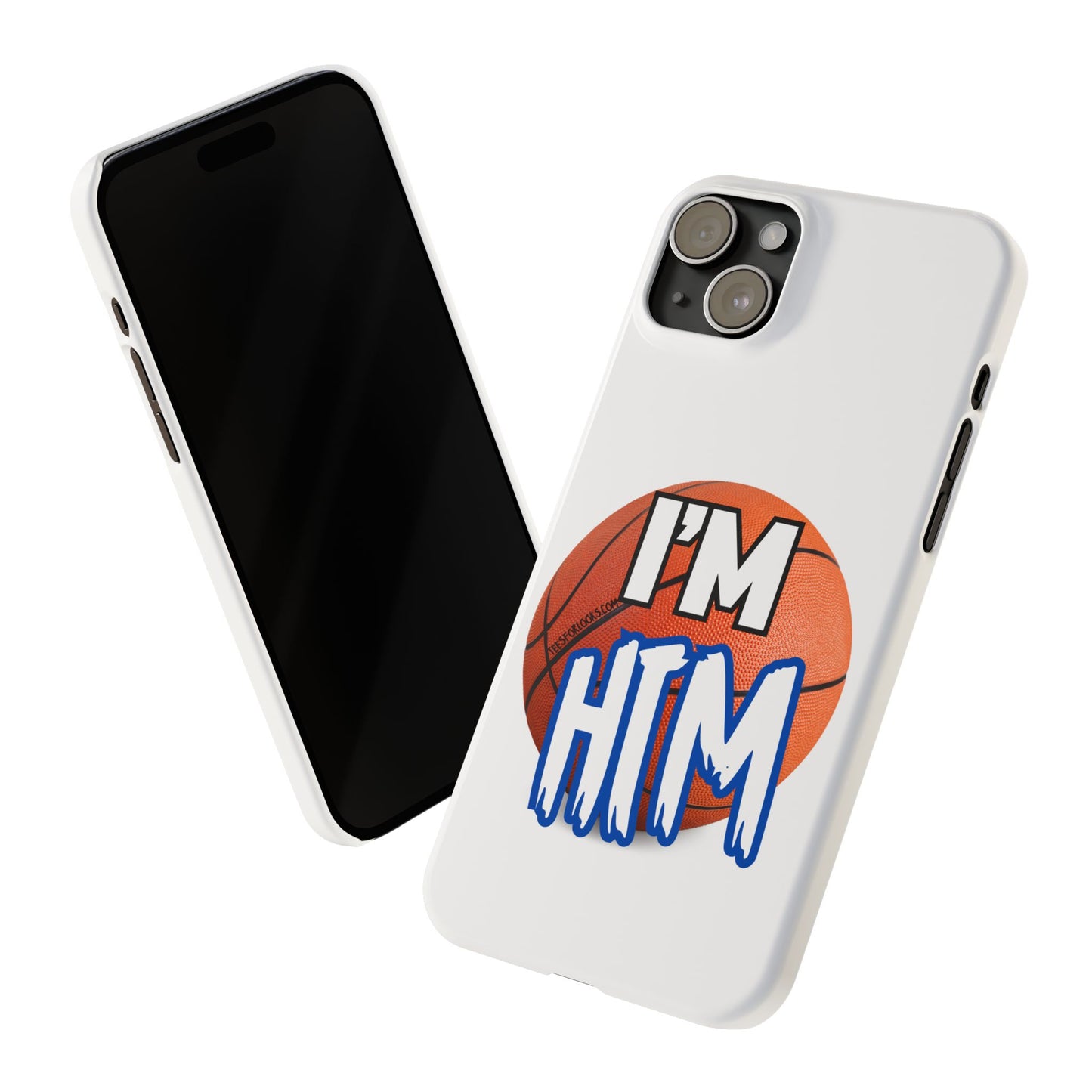 Basketball Slim Phone Case - I'm HTM Design for Sports Fans