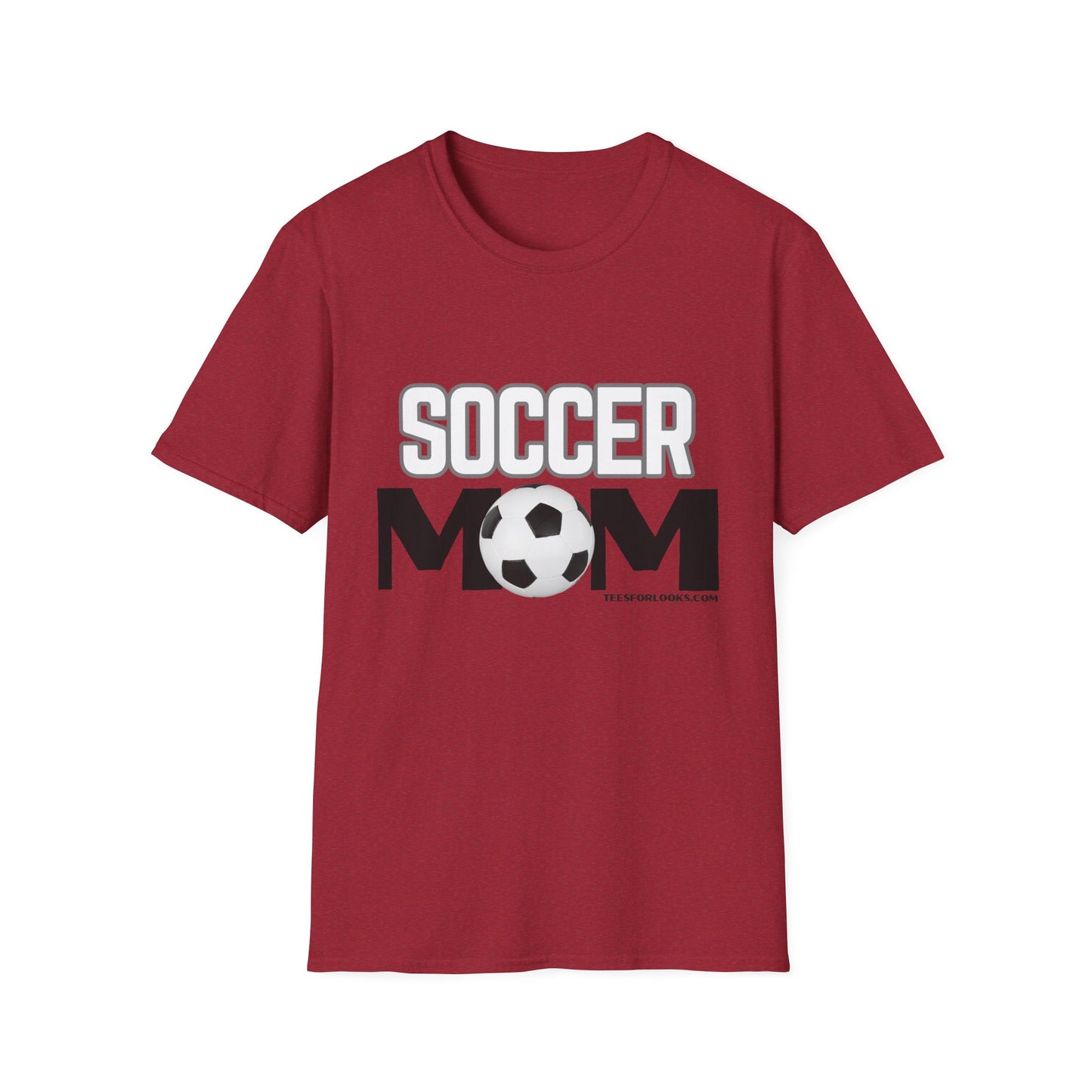 Soccer Mom Unisex Softstyle T-Shirt | Perfect Gift for Sports Lovers