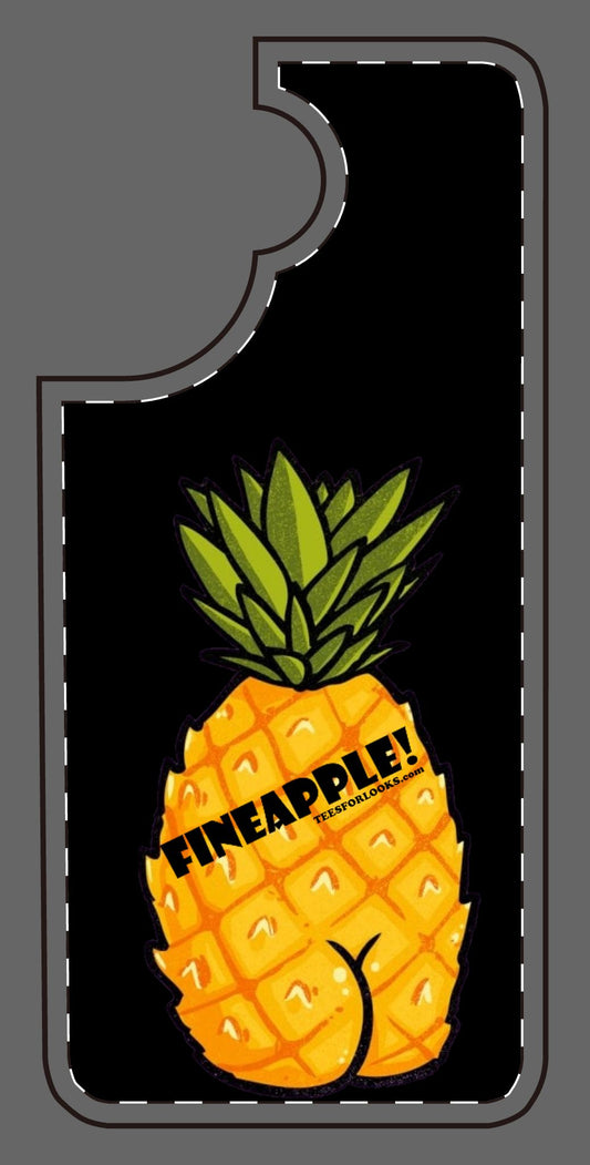 “Fineapple” Silicone Phone Case - Fun and Quirky Pineapple Design