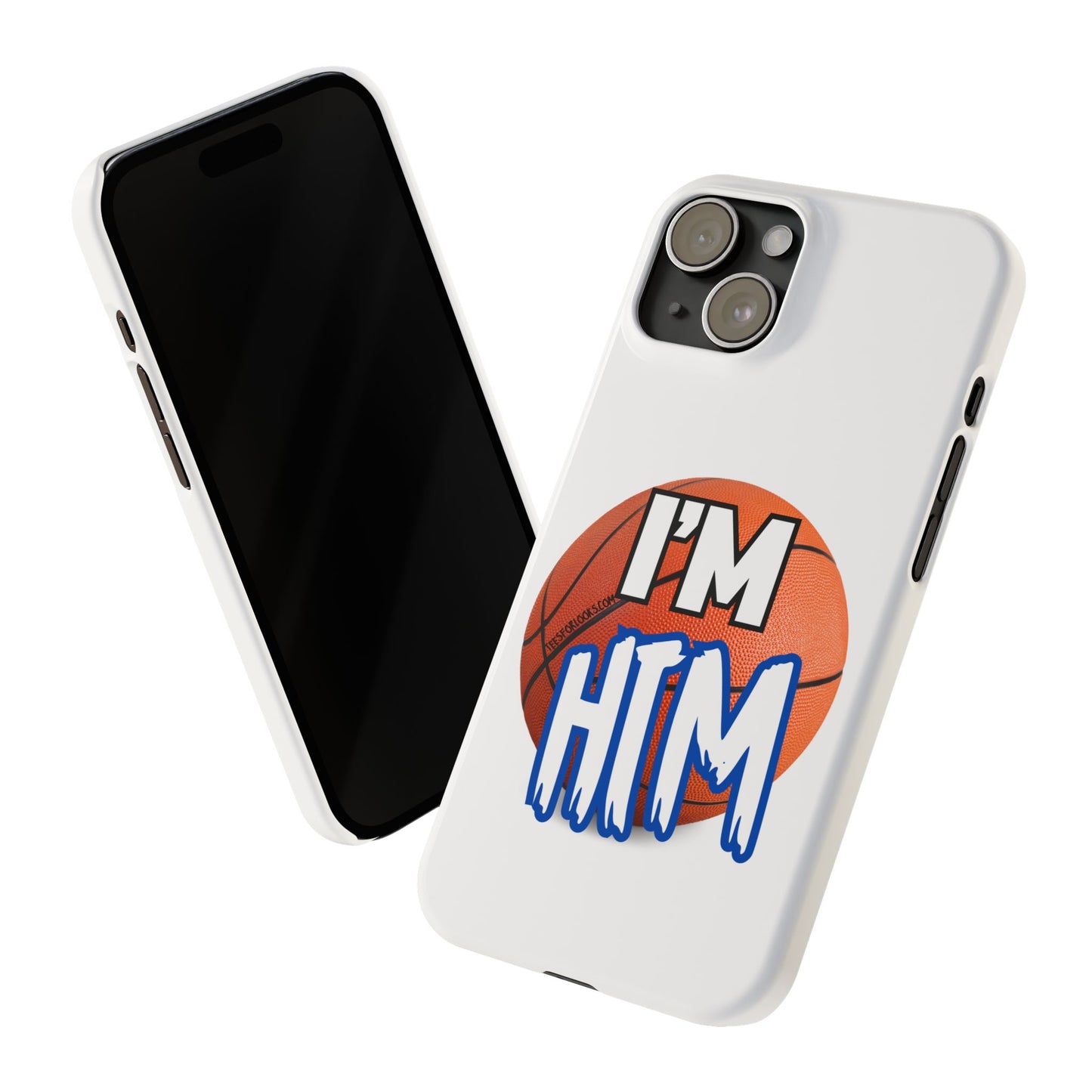 Basketball Slim Phone Case - I'm HTM Design for Sports Fans