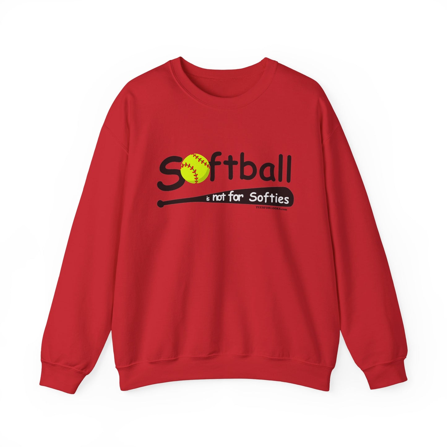 Softball Not for Softies Unisex Crewneck Sweatshirt