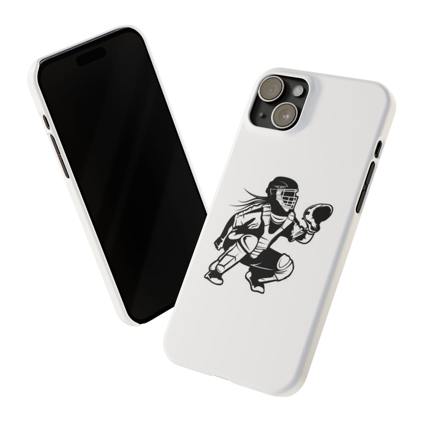 Catcher's Gear Slim Phone Case - Durable & Stylish for Baseball Fans