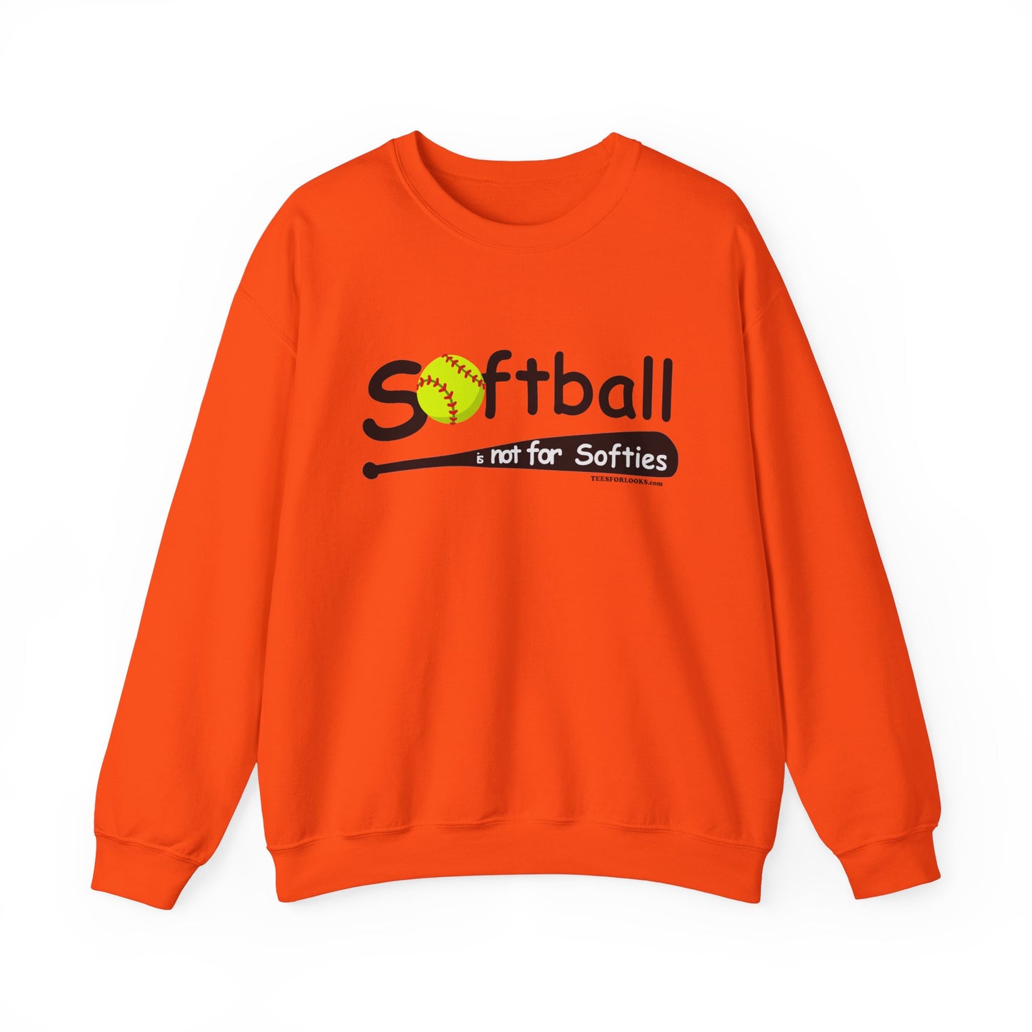 Softball Not for Softies Unisex Crewneck Sweatshirt