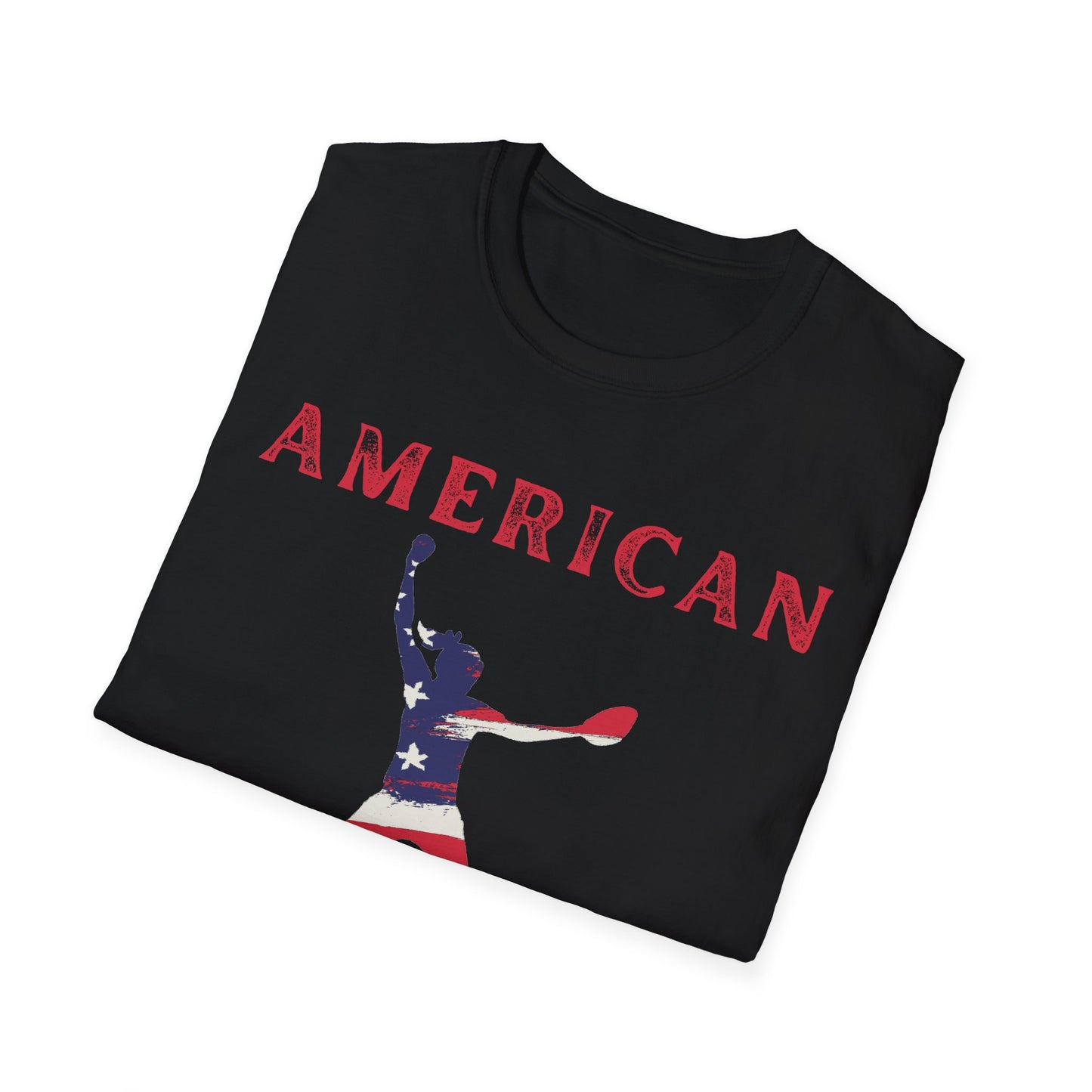 American Dreams Unisex Softstyle T-Shirt, Patriotic Apparel, Summer BBQ, Independence Day, Birthday Gift, Casual Wear