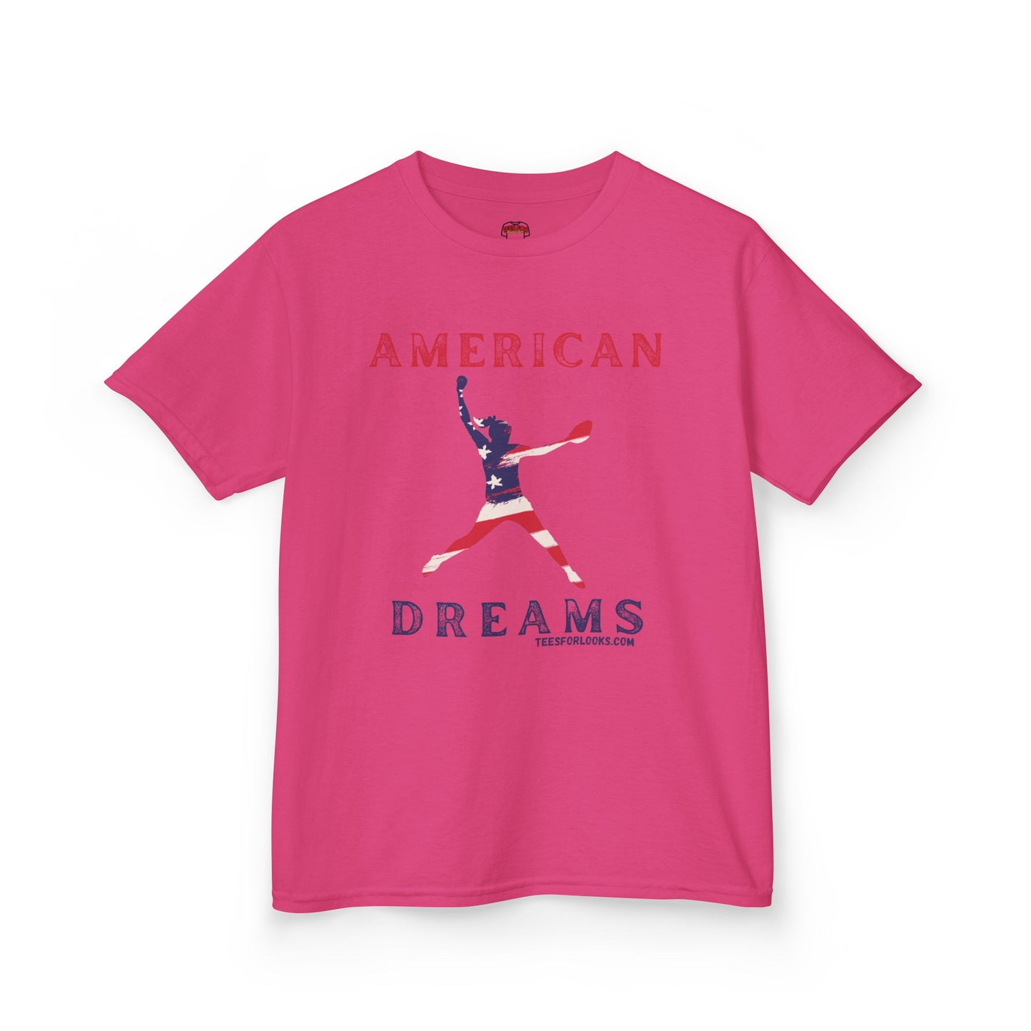 American Dreams Kids Heavy Cotton™ Tee - Patriotic Graphic Shirt for Celebrations