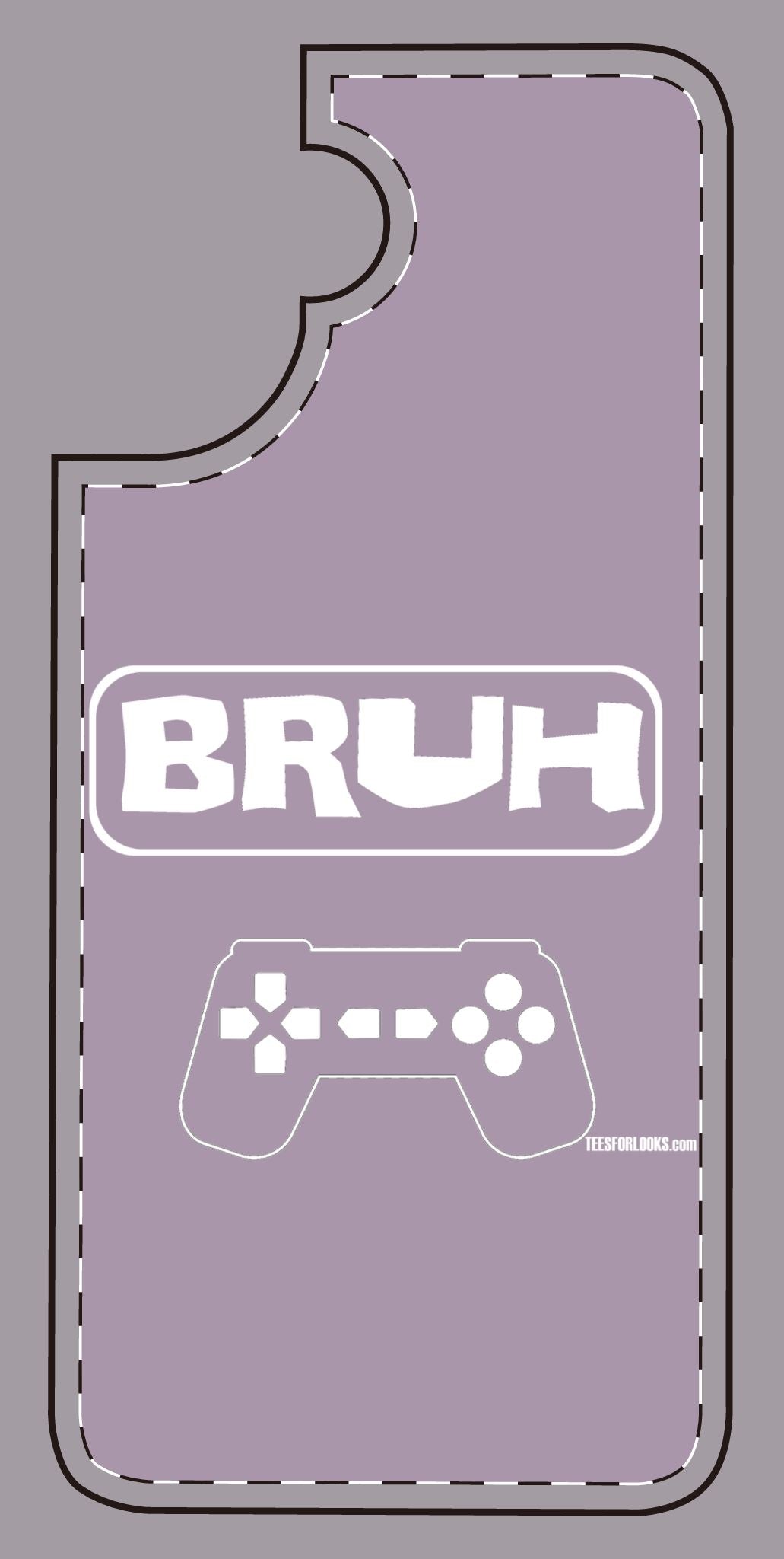 Gaming Bruh Silicone Phone Case - Cool Gamer Accessory