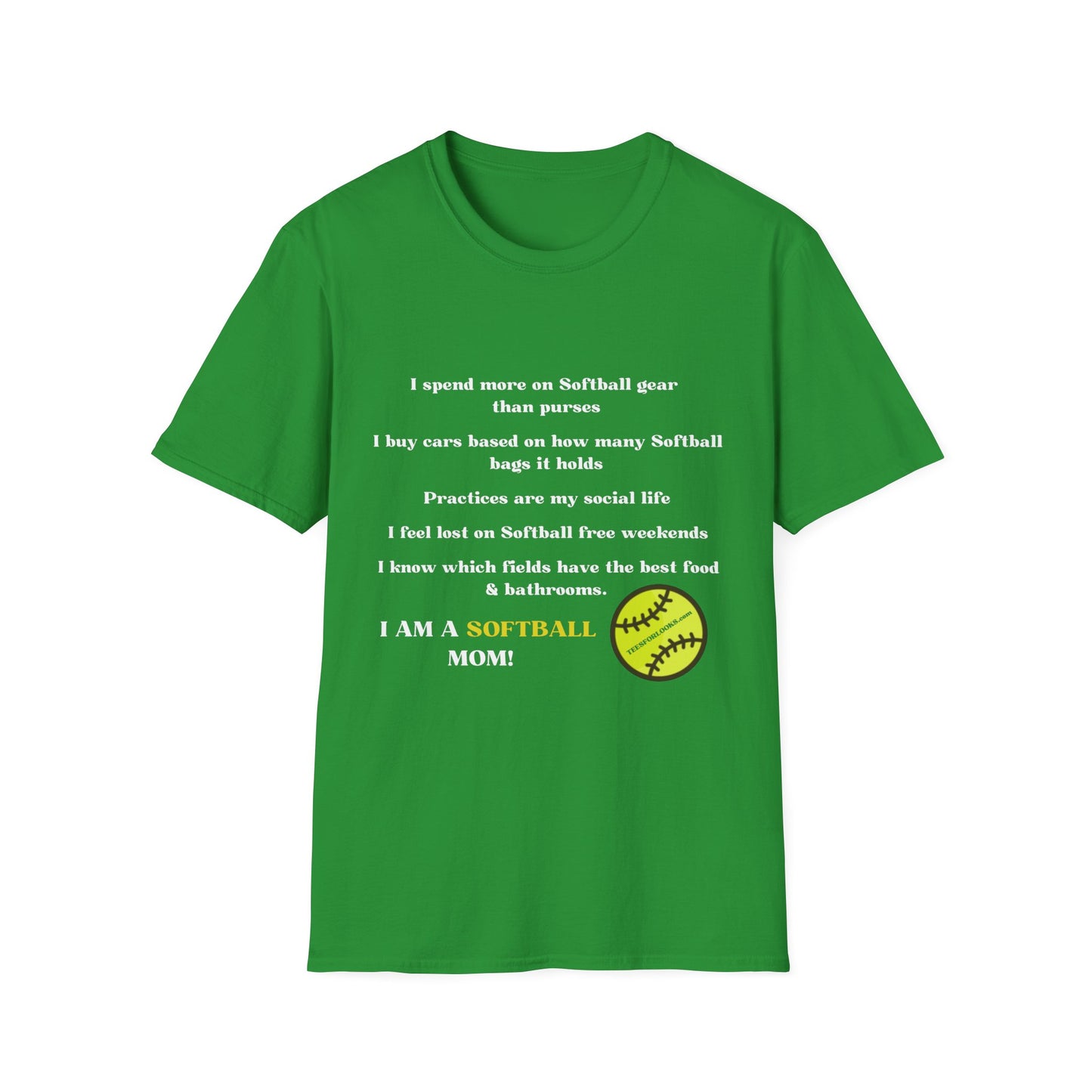 Softball Enthusiast Unisex T-Shirt - Celebrate Your Love for the Game!