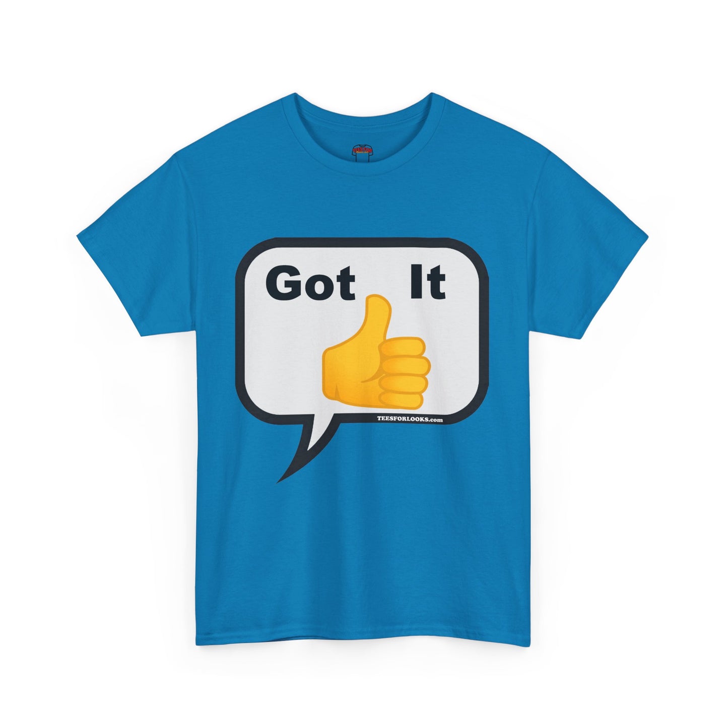 Unisex Heavy Cotton Tee - "Got It" Emoji Design