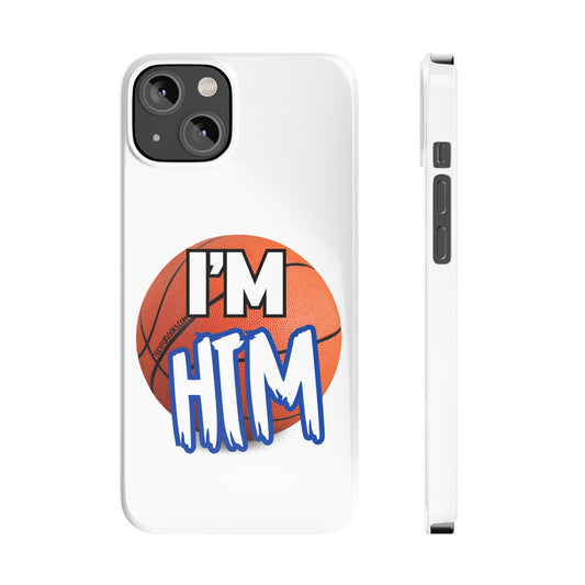 Basketball Slim Phone Case - I'm HTM Design for Sports Fans