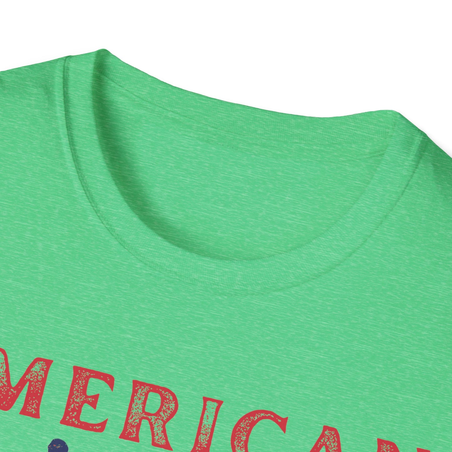 American Dreams Unisex Softstyle T-Shirt, Patriotic Apparel, Summer BBQ, Independence Day, Birthday Gift, Casual Wear