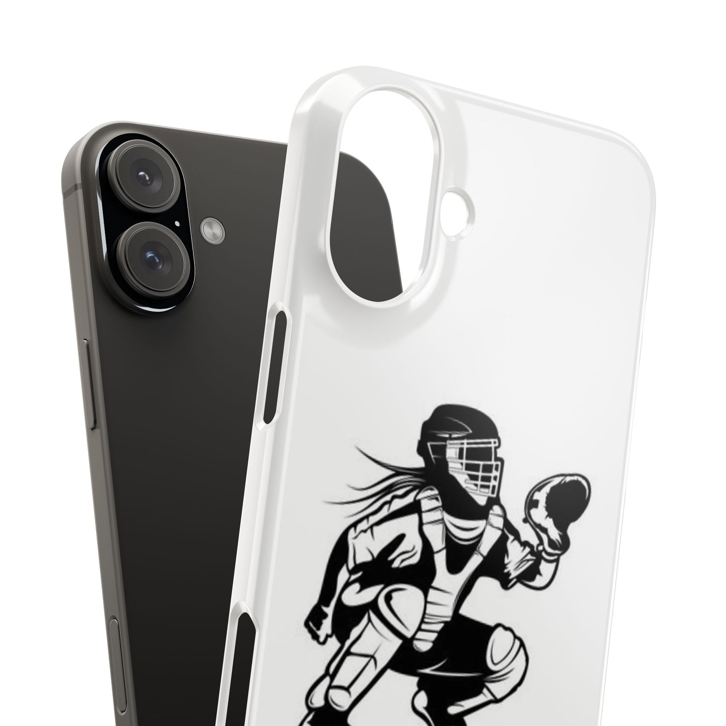 Catcher's Gear Slim Phone Case - Durable & Stylish for Baseball Fans