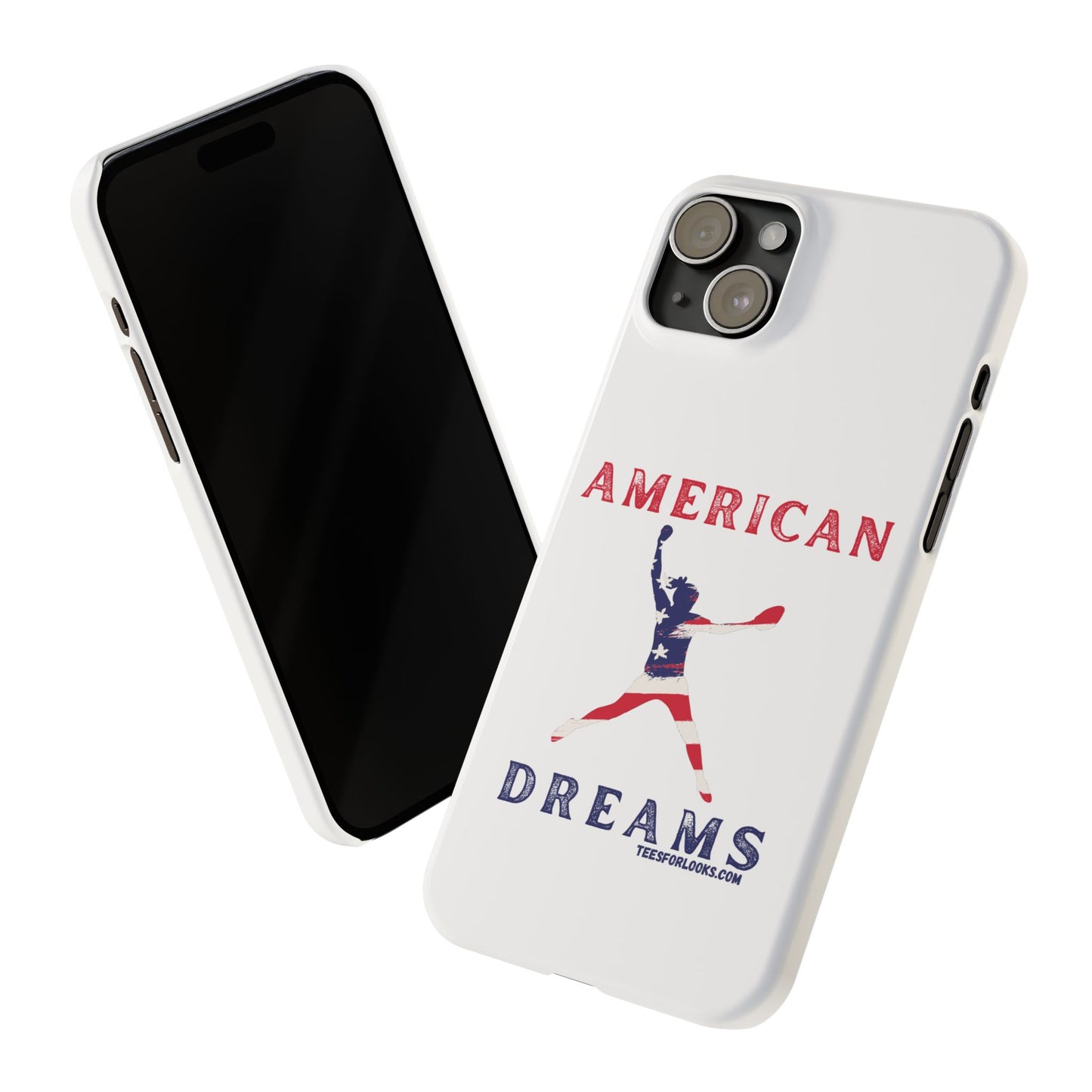 American Dreams Slim Phone Cases - Stylish Protection for Patriotism