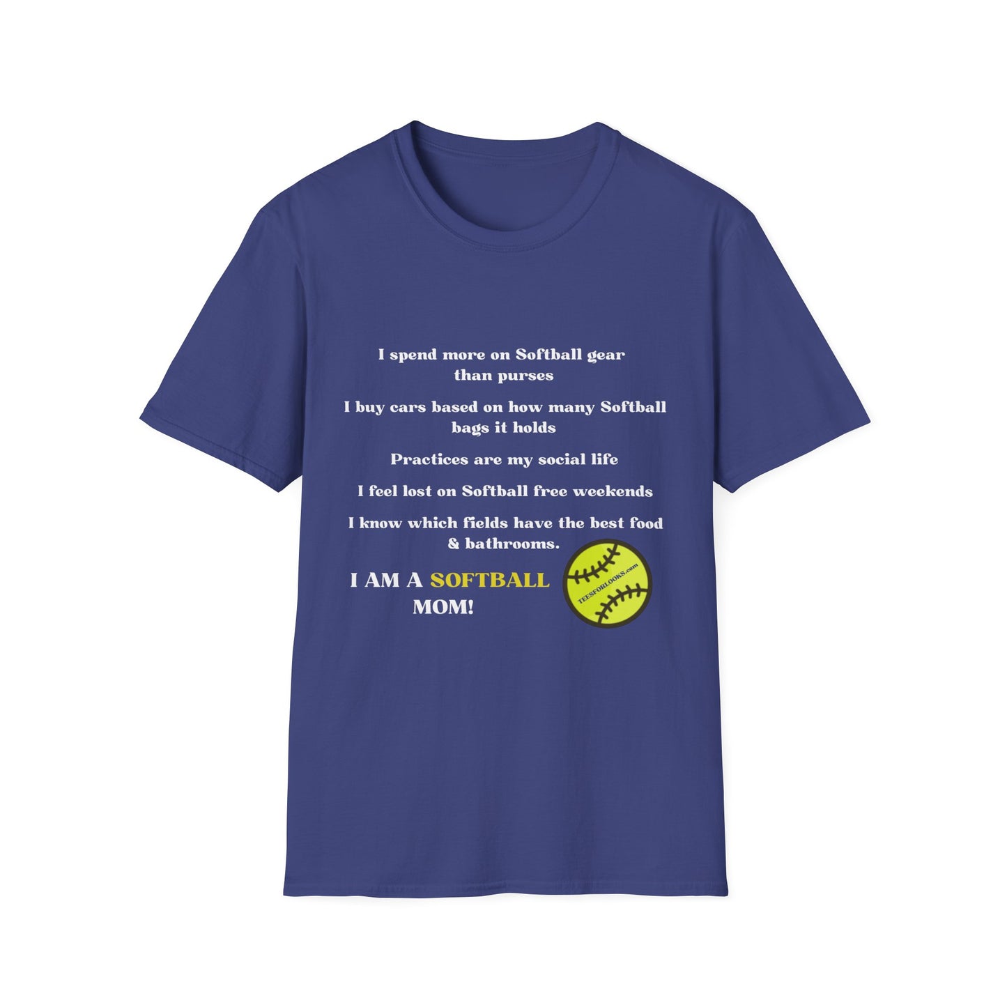 Softball Enthusiast Unisex T-Shirt - Celebrate Your Love for the Game!