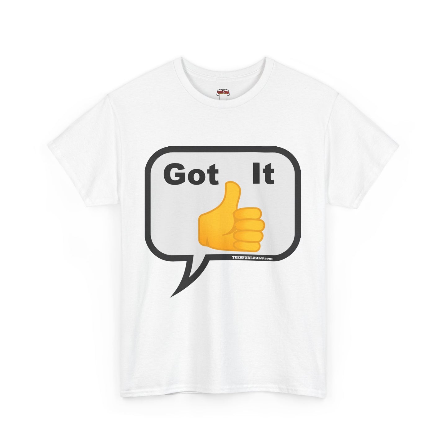 Unisex Heavy Cotton Tee - "Got It" Emoji Design