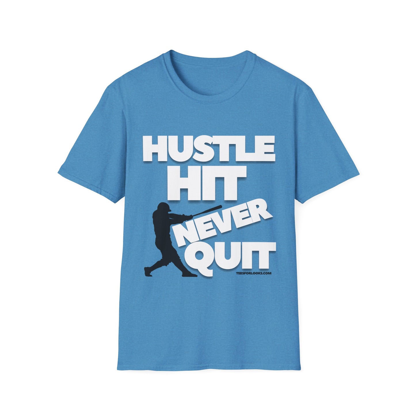 Hustle Hard Unisex Softstyle T-Shirt - Motivational Graphic Tee