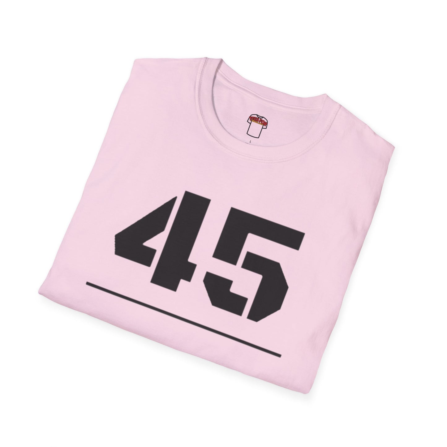 Unisex Softstyle T-Shirt - Sporty Number Design Tee for Casual Wear