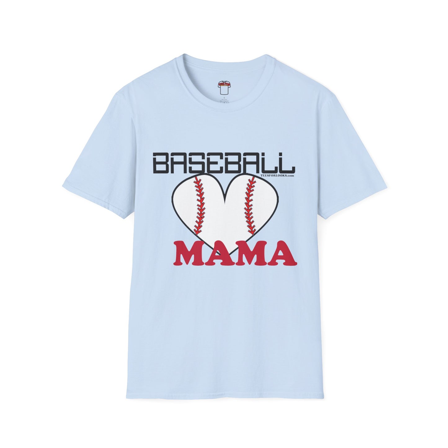 Baseball Mama Unisex Softstyle T-Shirt