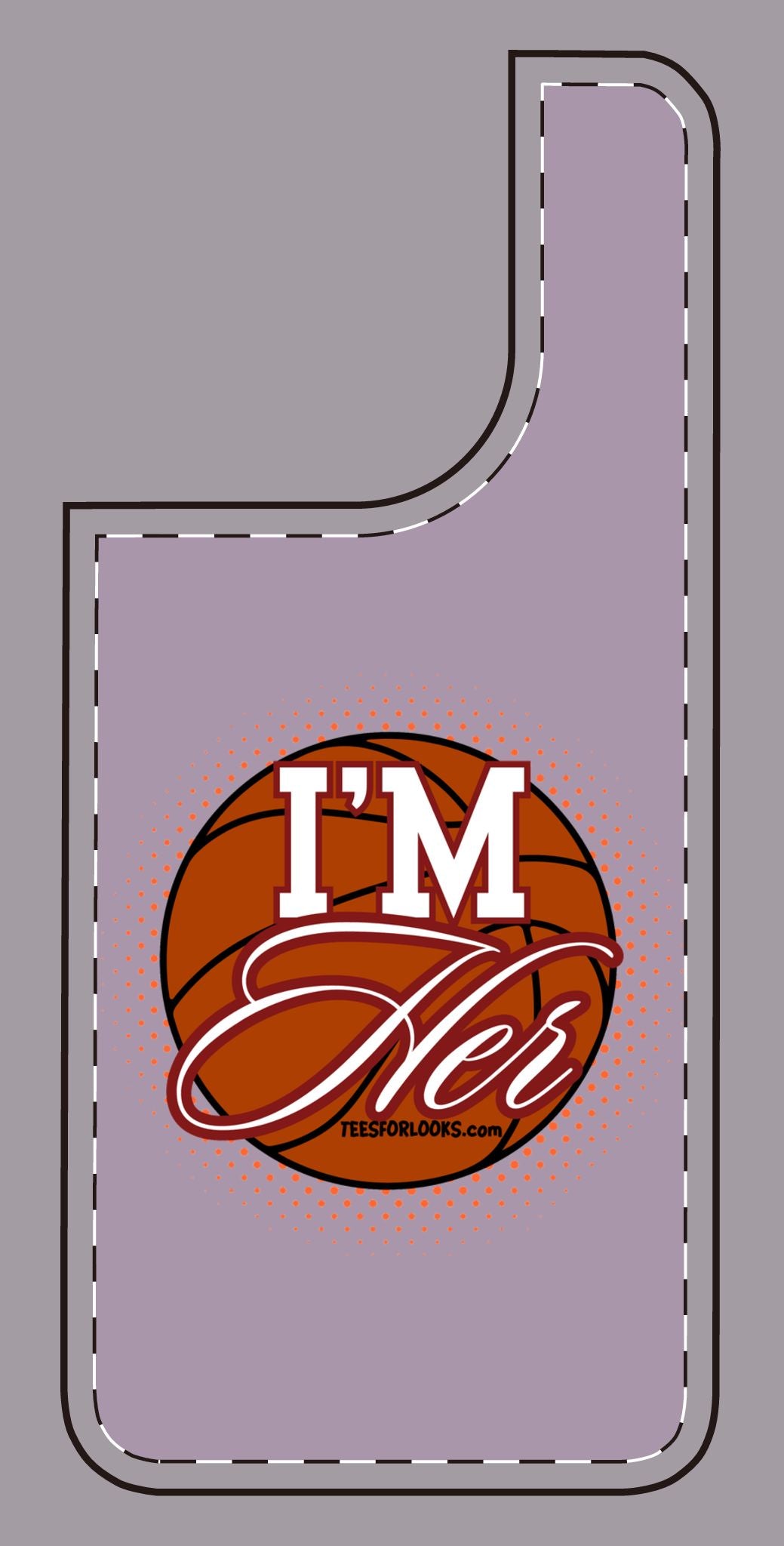 I'M Her Basketball Silicone Phone Case - Perfect for Sports Fans