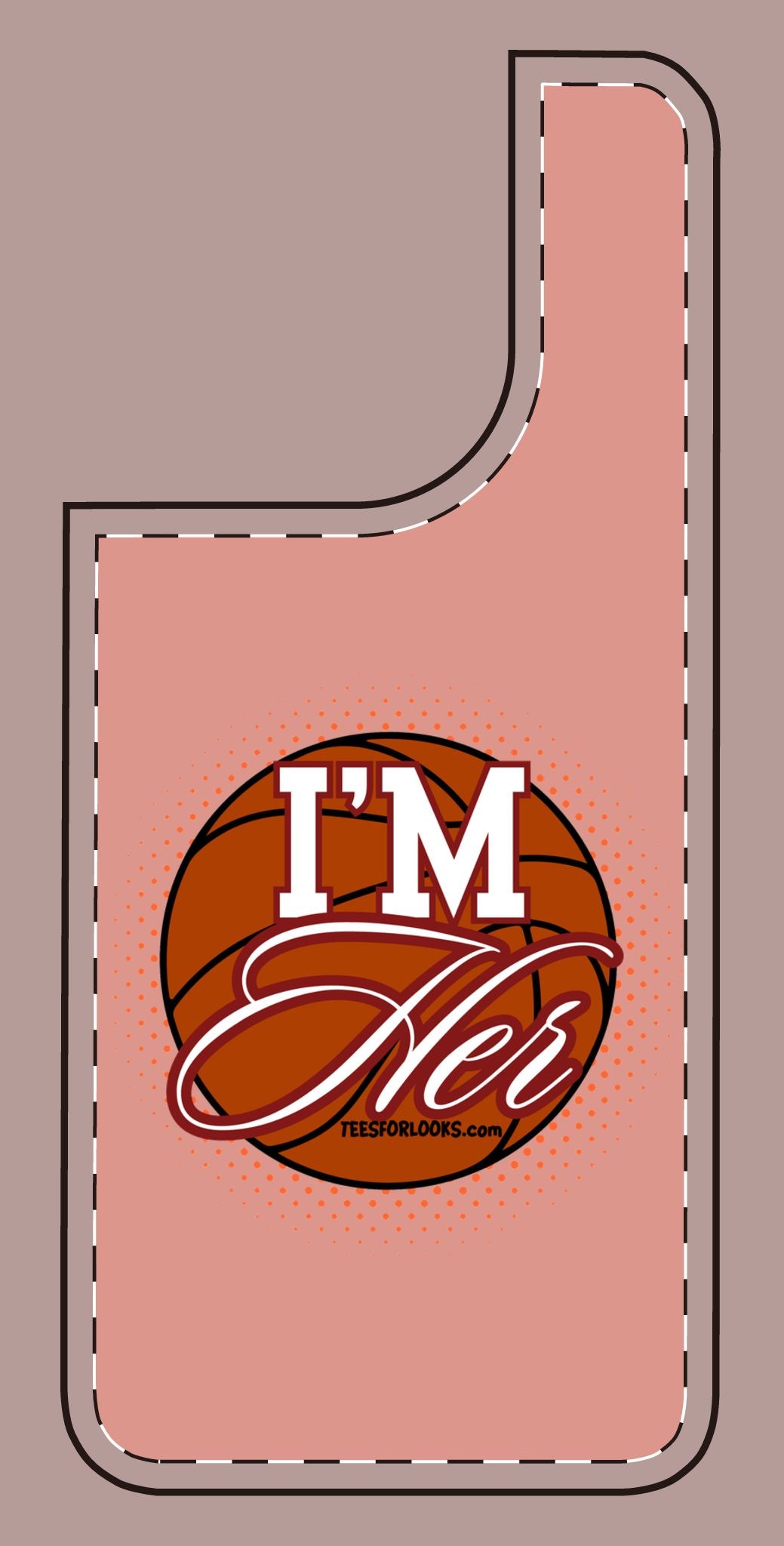 I'M Her Basketball Silicone Phone Case - Perfect for Sports Fans