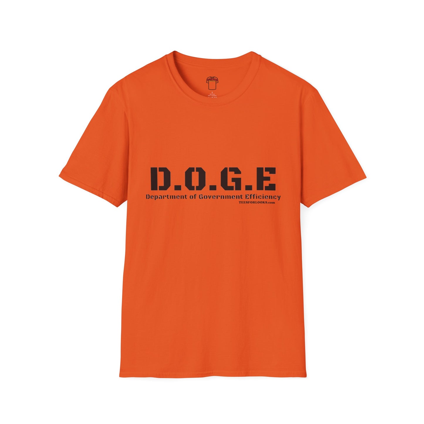 D.O.G.E. Unisex Softstyle T-Shirt - Department of Government Efficiency Tee