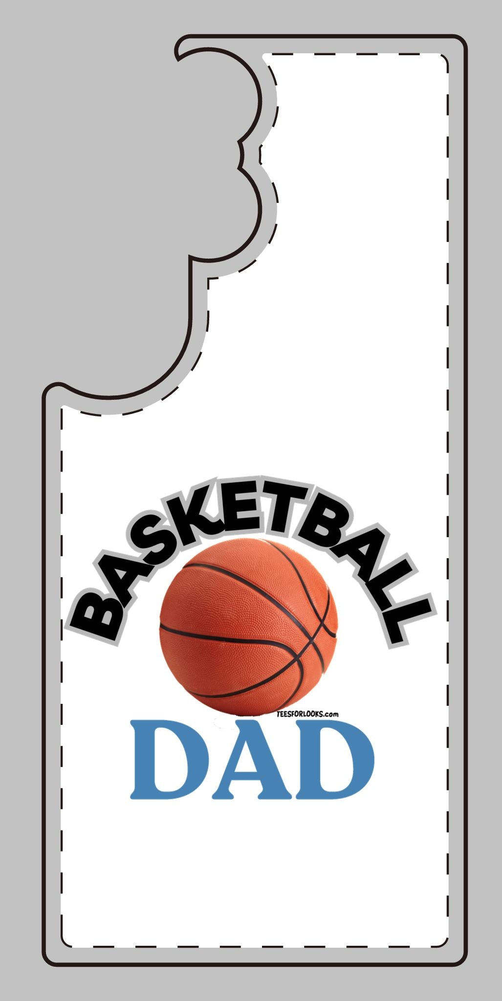 Basketball Dad Silicone Phone Case - Perfect Gift for Sports Dads