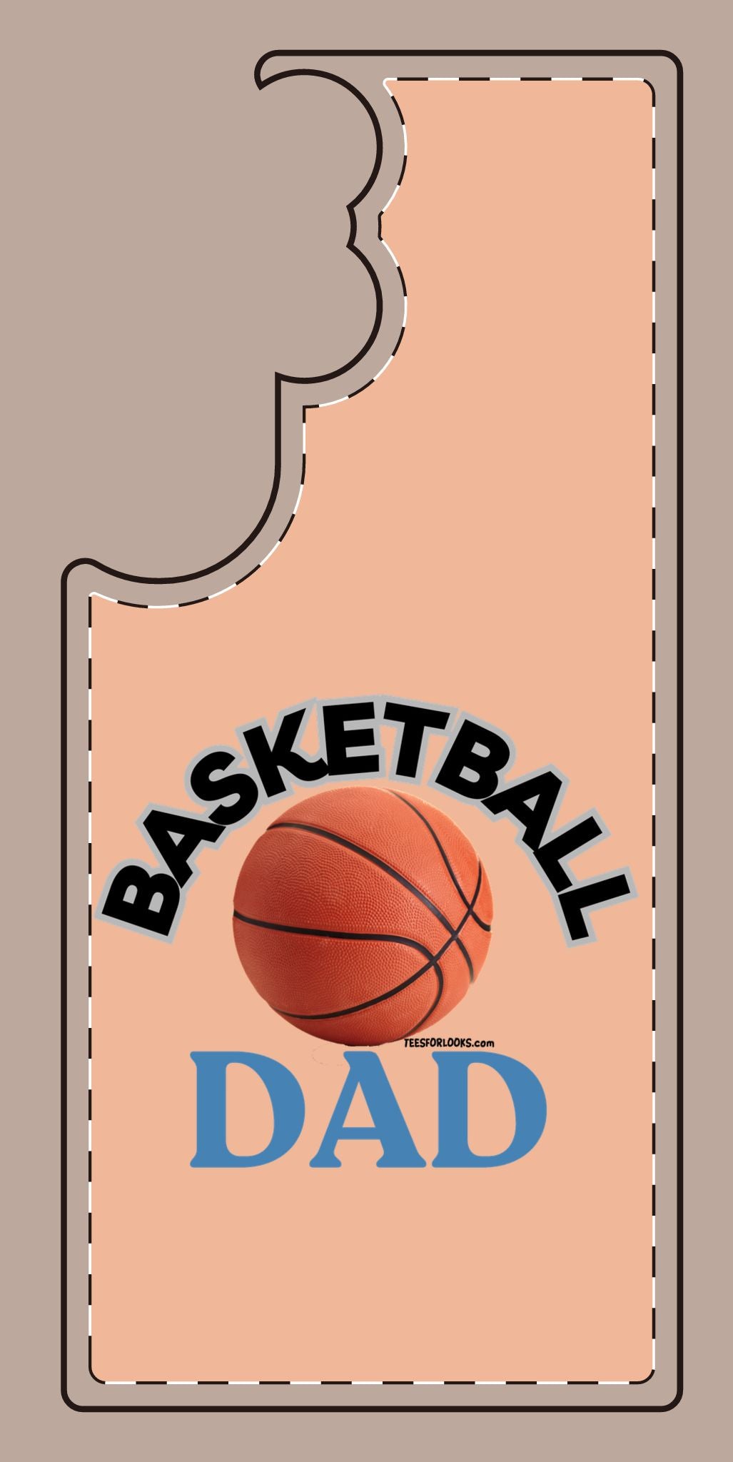 Basketball Dad Silicone Phone Case - Perfect Gift for Sports Dads