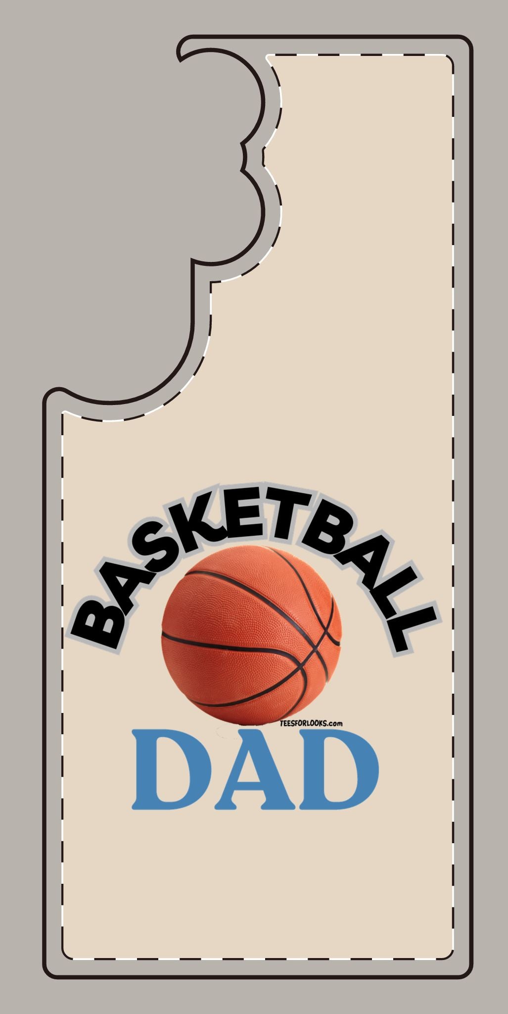 Basketball Dad Silicone Phone Case - Perfect Gift for Sports Dads