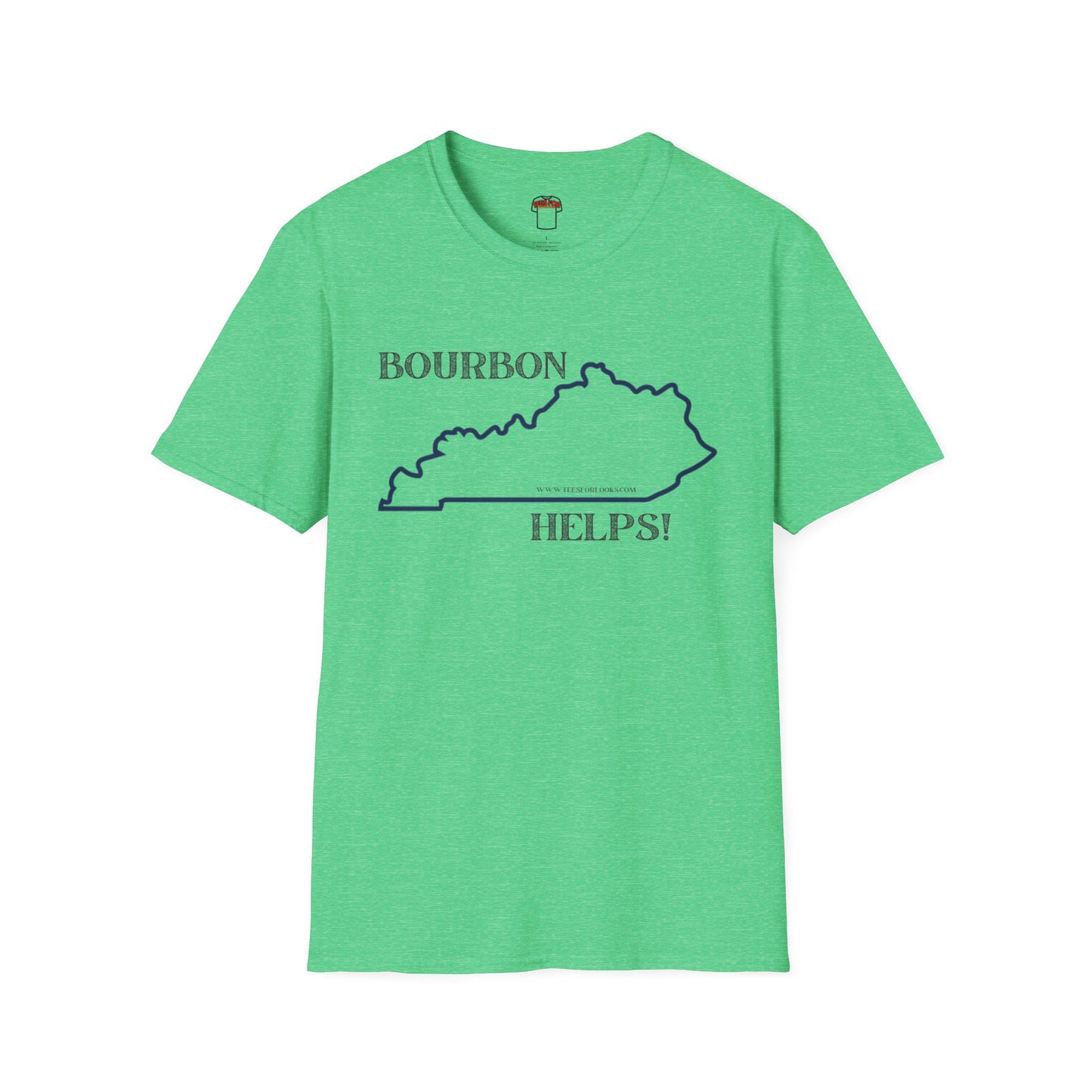 Kentucky Bourbon Helps Unisex Softstyle T-Shirt