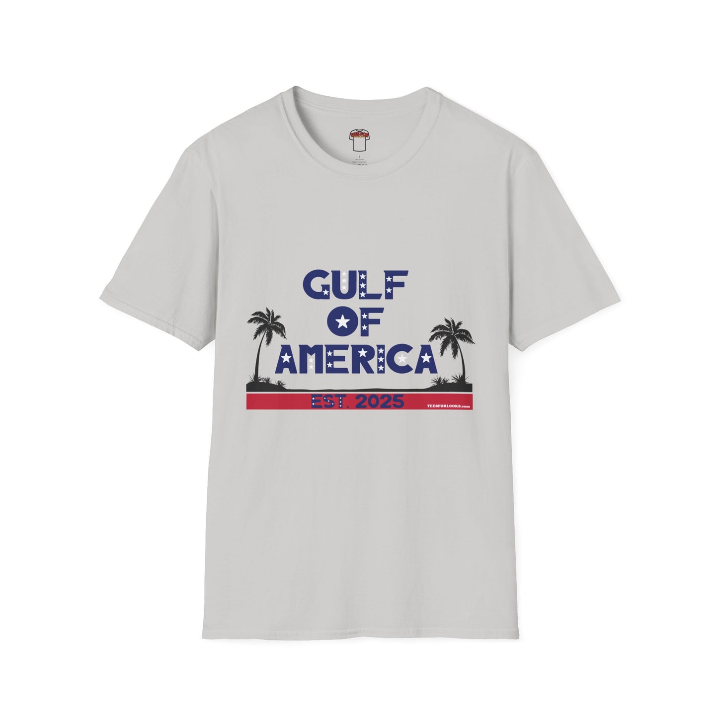 Gulf of America Palm Tree T-Shirt - Unisex Softstyle 2025