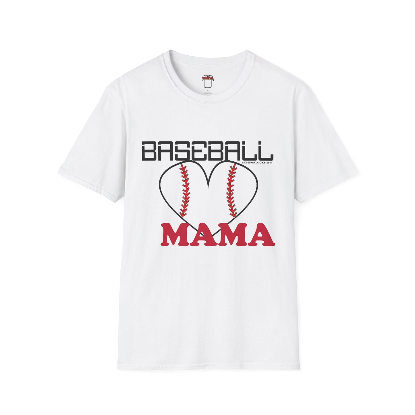 Baseball Mama Unisex Softstyle T-Shirt