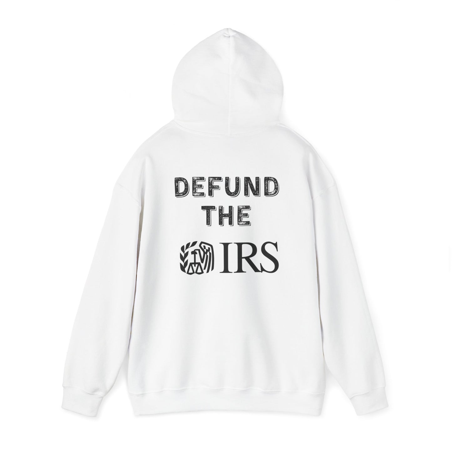 Defund the IRS Unisex Heavy Blend Hoodie | Casual Wear for Activists