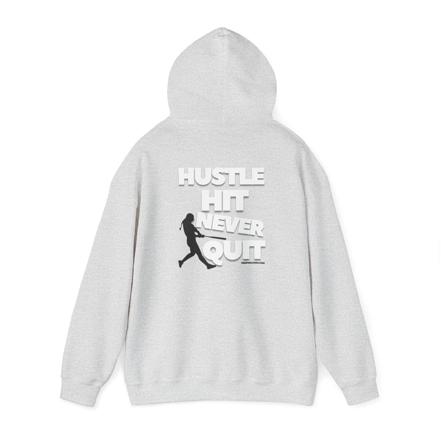 Hustle Hard Unisex Hoodie - Motivational Sweatshirt for Athletes & Dreamers