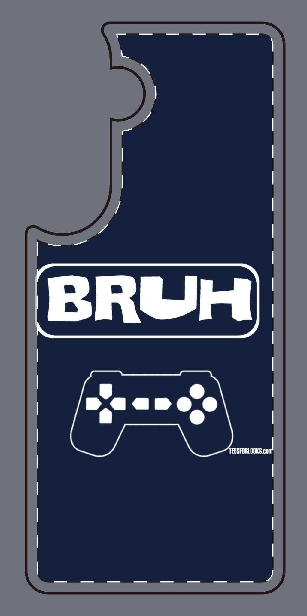 Gaming Bruh Silicone Phone Case - Cool Gamer Accessory