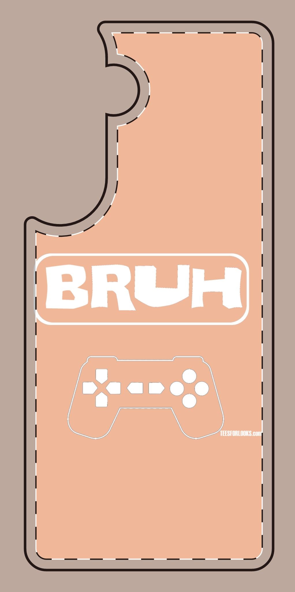 Gaming Bruh Silicone Phone Case - Cool Gamer Accessory