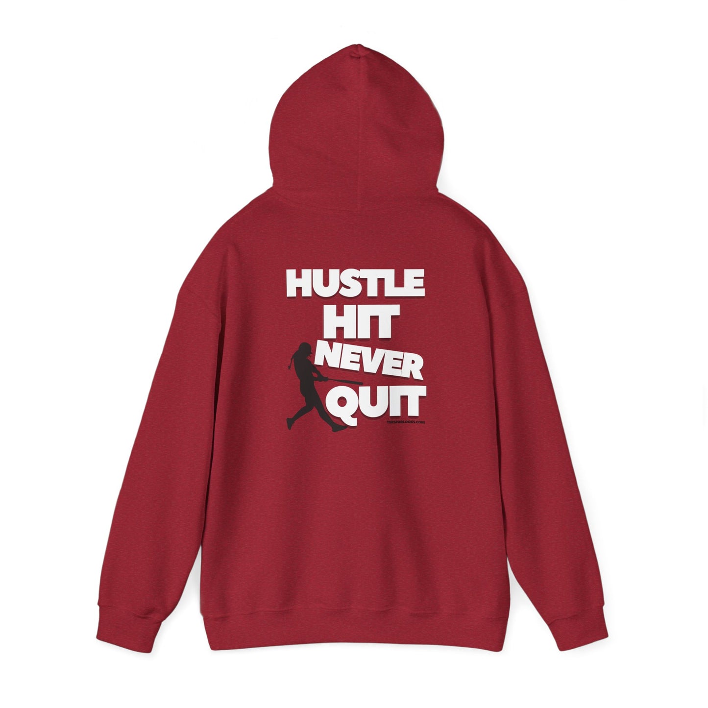 Hustle Hard Unisex Hoodie - Motivational Sweatshirt for Athletes & Dreamers