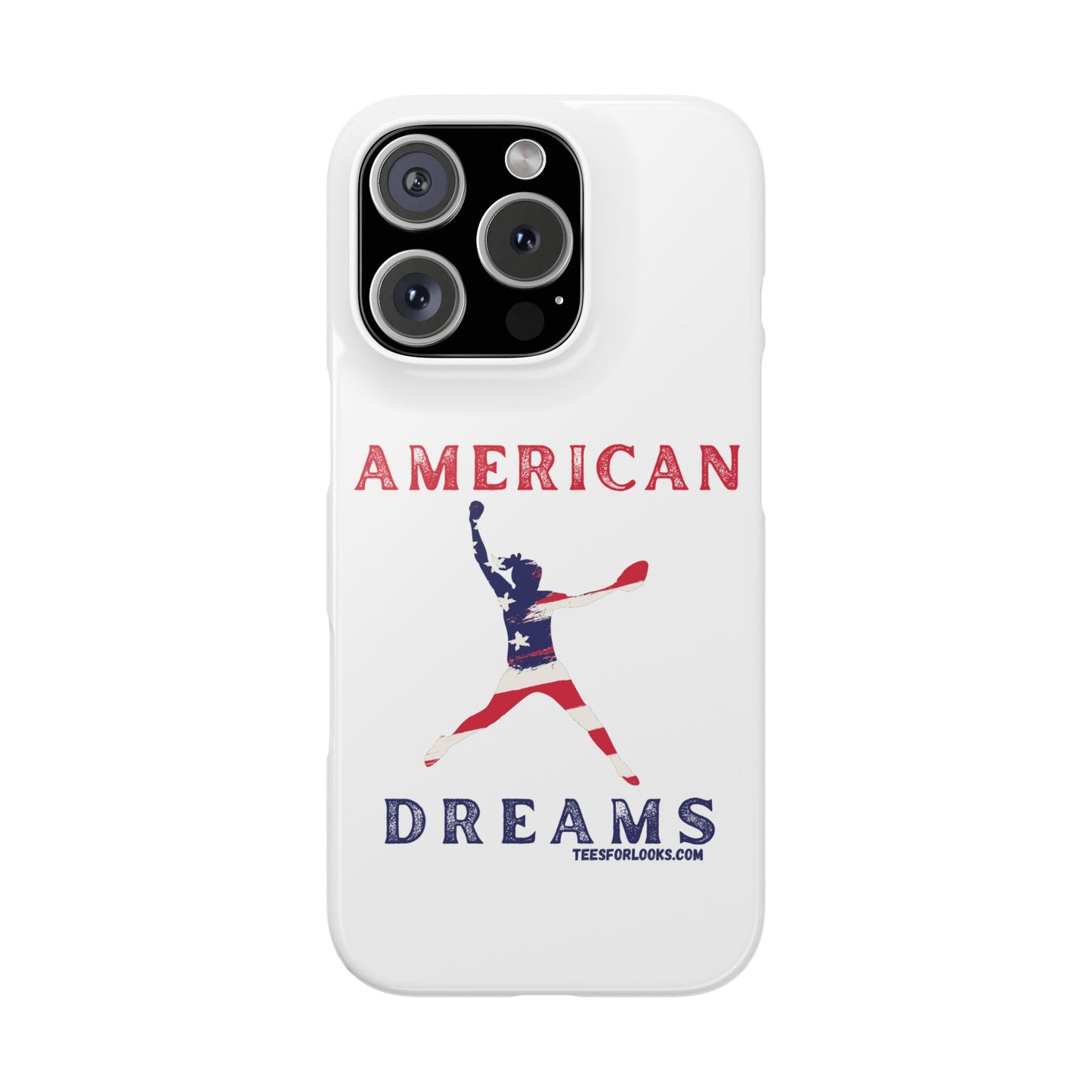 American Dreams Slim Phone Cases - Stylish Protection for Patriotism