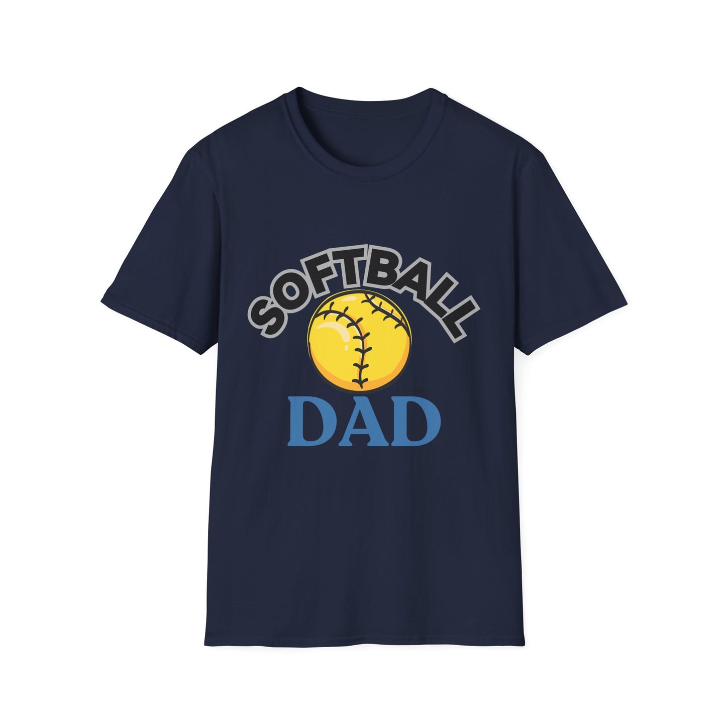 Softball Dad Unisex T-Shirt | Perfect Gift for Sports Lovers