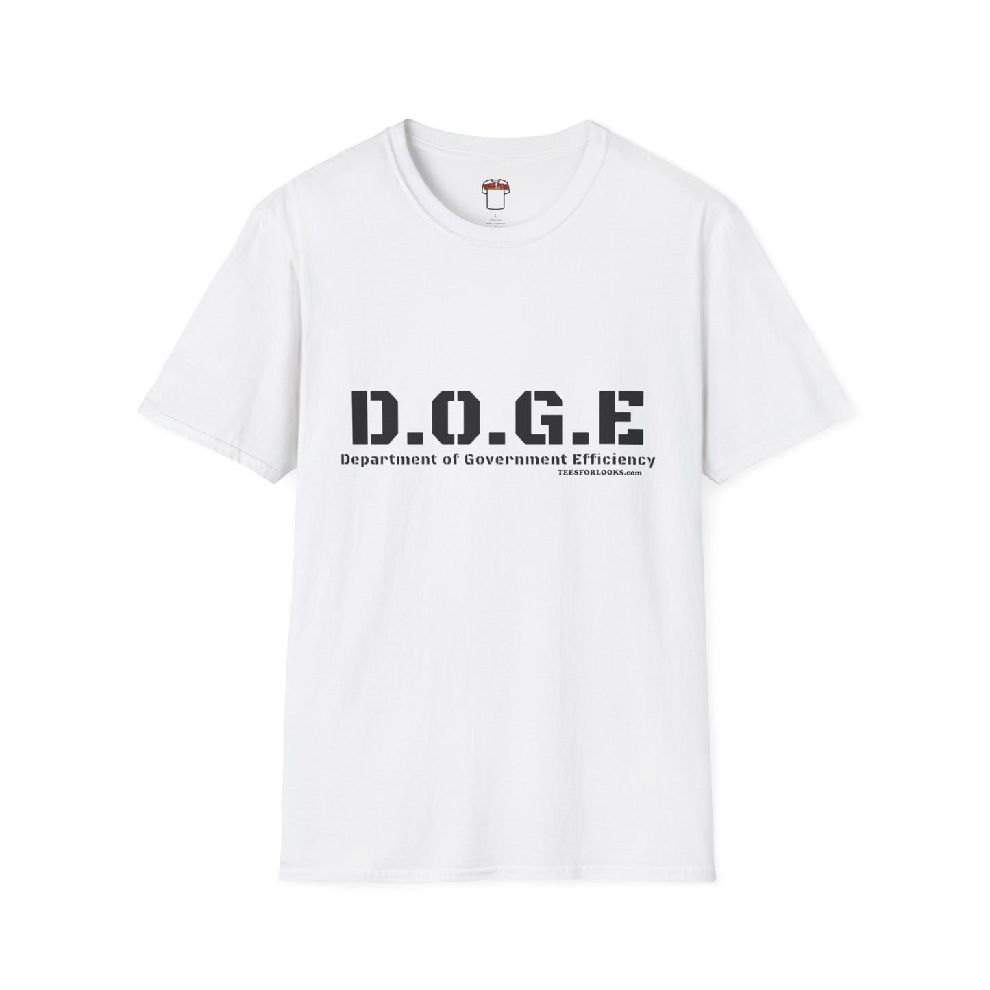 D.O.G.E. Unisex Softstyle T-Shirt - Department of Government Efficiency Tee