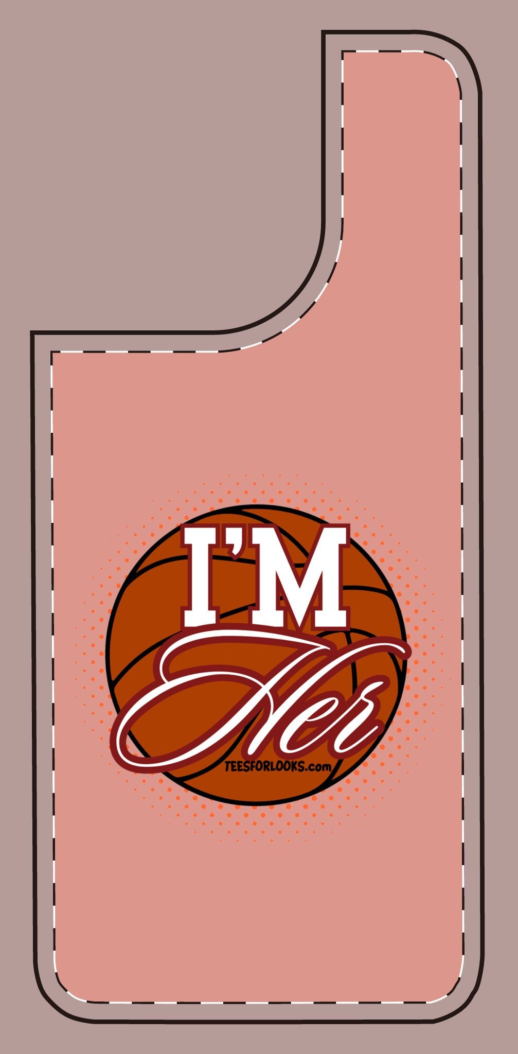 I'M Her Basketball Silicone Phone Case - Perfect for Sports Fans