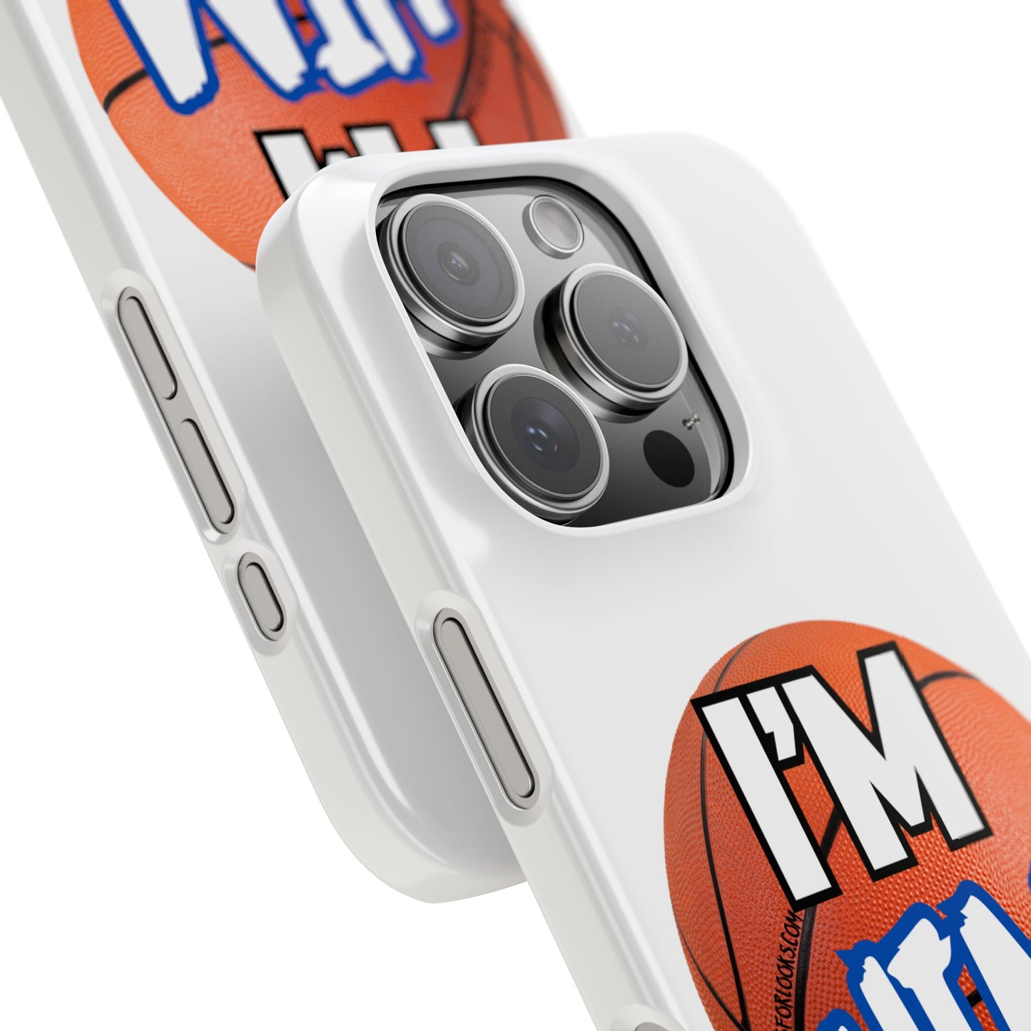 Basketball Slim Phone Case - I'm HTM Design for Sports Fans