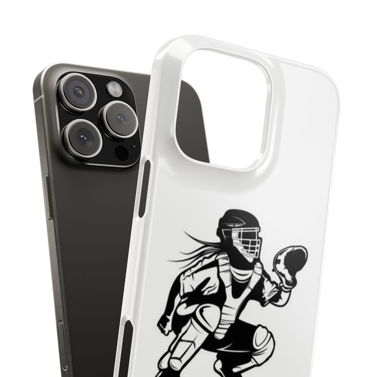 Catcher's Gear Slim Phone Case - Durable & Stylish for Baseball Fans