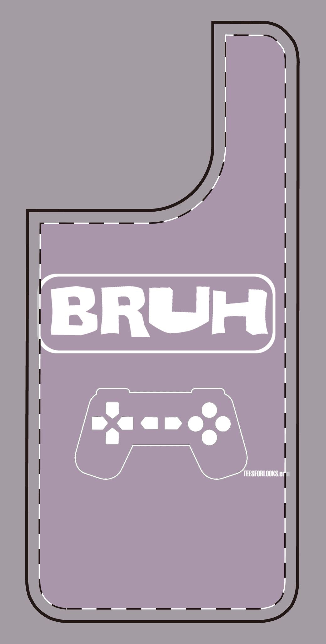 Gaming Bruh Silicone Phone Case - Cool Gamer Accessory