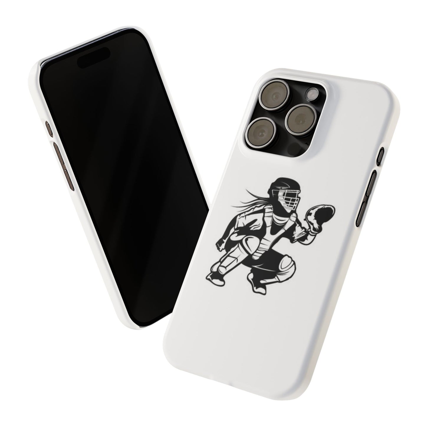 Catcher's Gear Slim Phone Case - Durable & Stylish for Baseball Fans