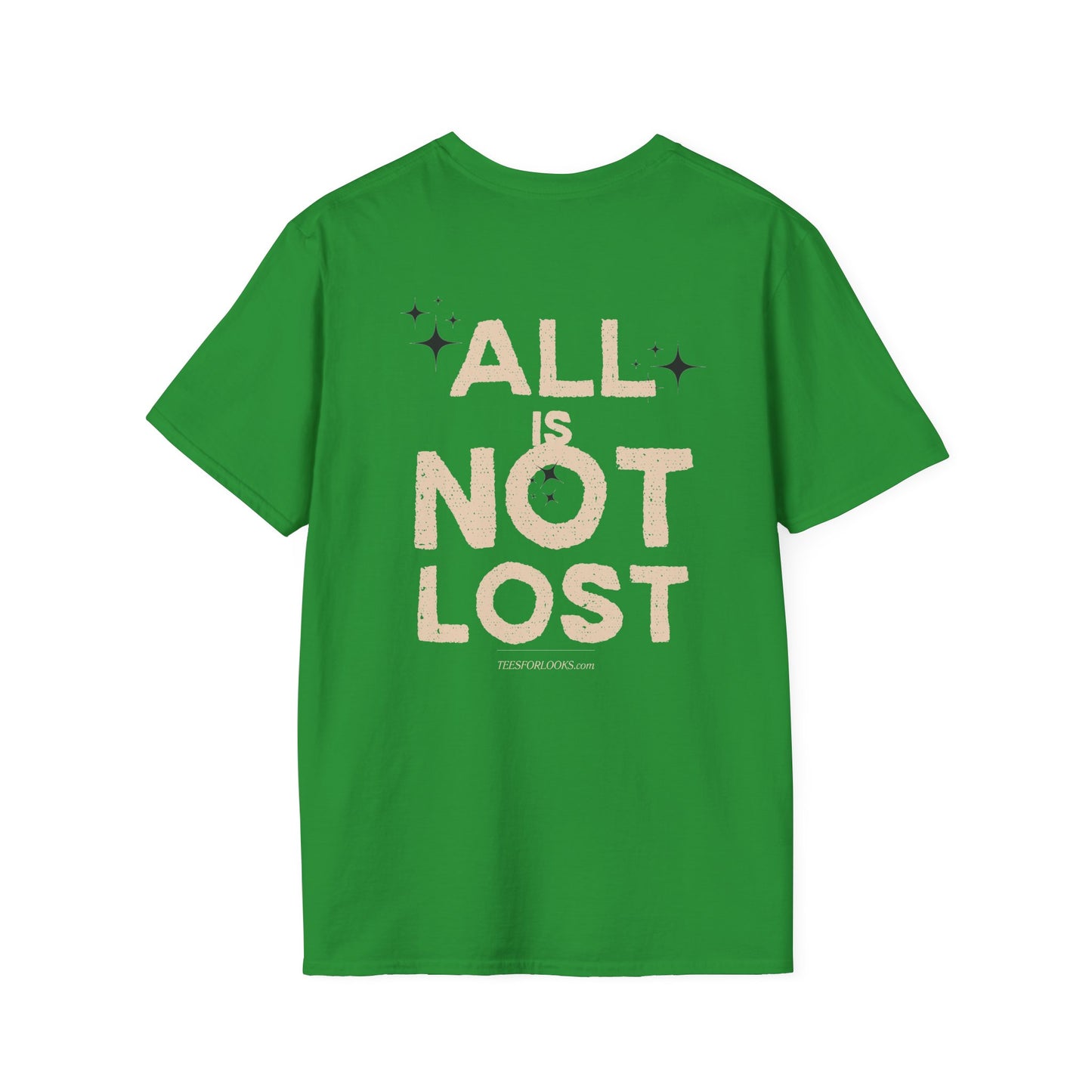 Inspirational Unisex Softstyle T-Shirt - 'All is NOT Lost'