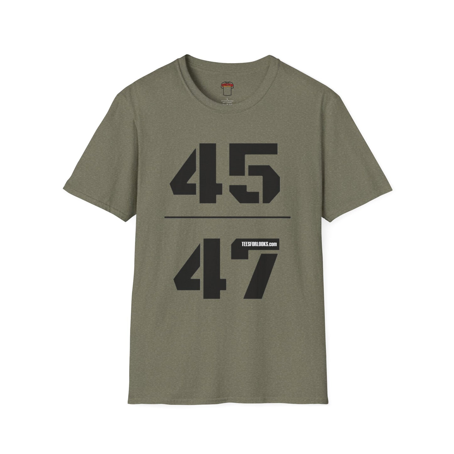 Unisex Softstyle T-Shirt - Sporty Number Design Tee for Casual Wear