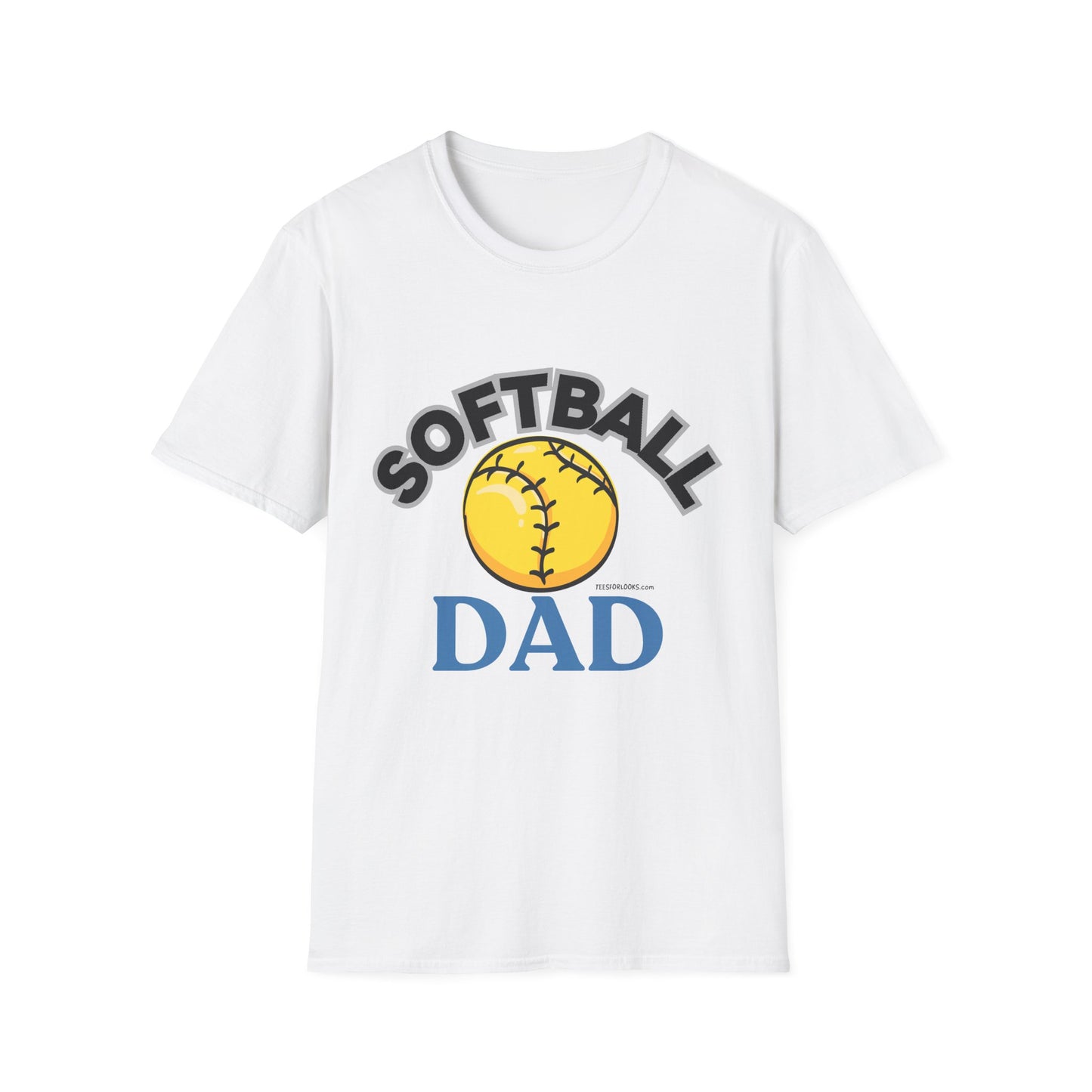 Softball Dad Unisex T-Shirt | Perfect Gift for Sports Lovers