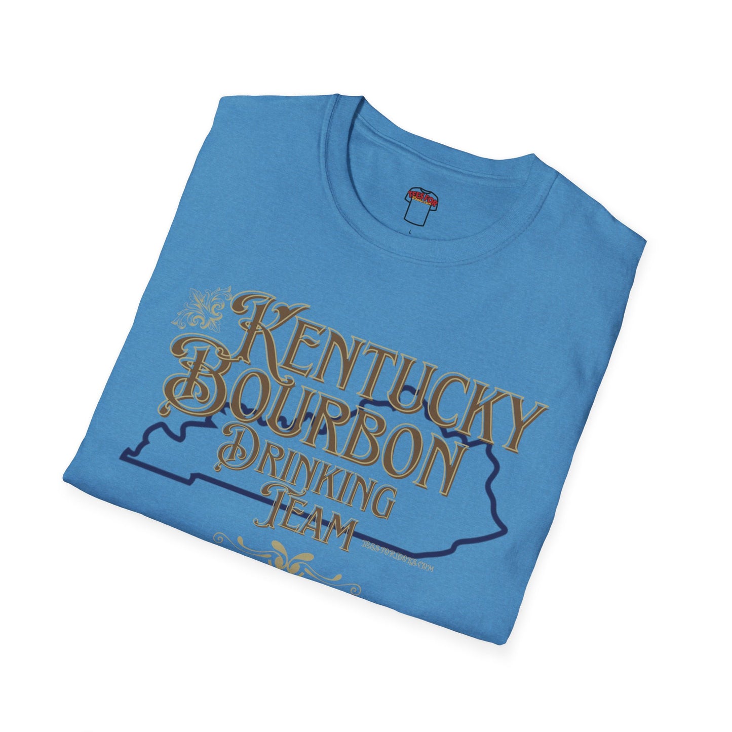 Kentucky Bourbon Drinking Team Unisex Softstyle T-Shirt